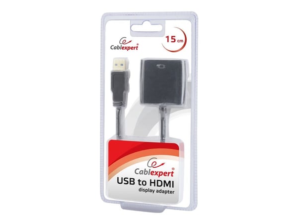 Gembird A-USB3-HDMI-02, 1920 x 1080 pikseliä