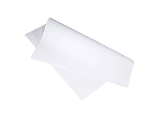 Stickduk slätt papper vit 90 g 700 x 700 mm smal bana-paket a 500 ark FSC Mix 70% 1335154