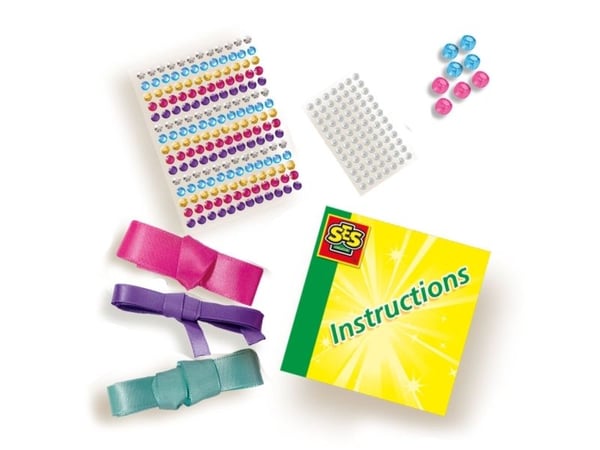 SES Creative 14746, Smykkesett til å lage armbånd for barn, 3 år, Flerfarget