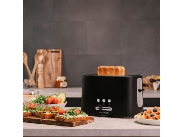 Cecotec Toast&amp;Taste 9000 Double 980 Watt Musta