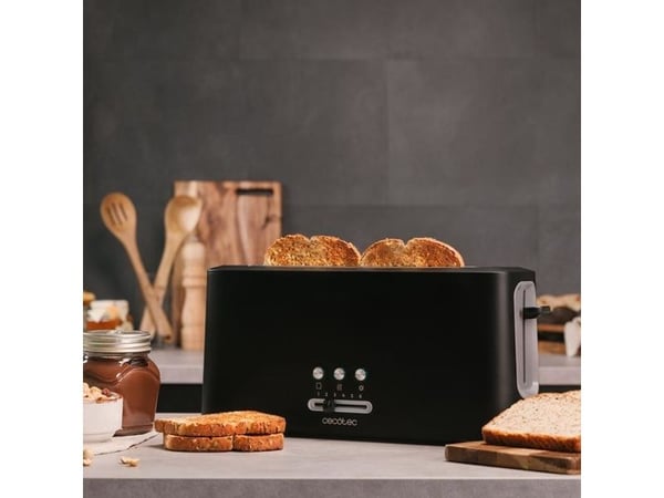 Cecotec Toast&Taste 10000 Extra 980 Watt Musta