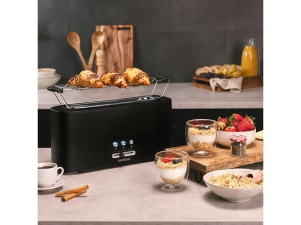 Cecotec Toast&Taste 10000 Extra 980 Watt Musta