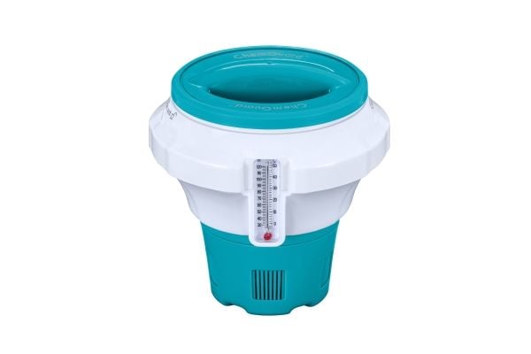 Bestway 58701 / 23, klordispenser, blå, vit, rund, °C, °F, 7,6 cm, 175 mm