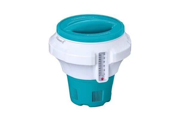 Bestway 58701 / 23, klordispenser, blå, vit, rund, °C, °F, 7,6 cm, 175 mm