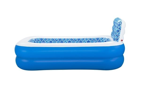 "Bestway Waterfall Oasis pool med vattenspridare