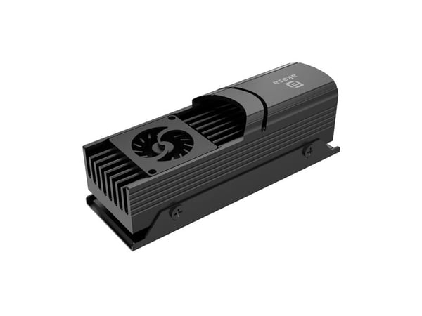 Akasa Gecko Pro LX, Luftkjøler, 2 cm, 3600 RPM, 12000 RPM, Svart