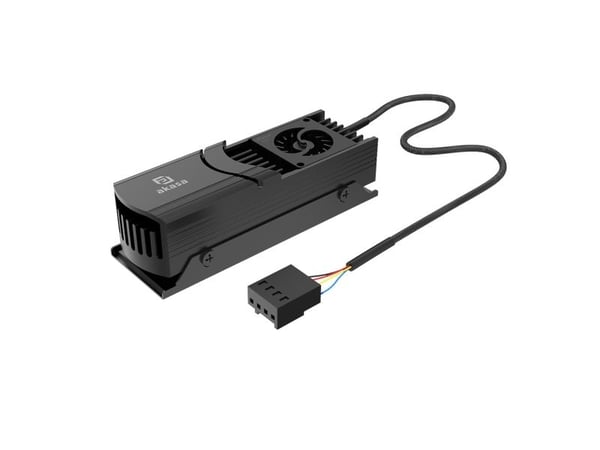 Akasa Gecko Pro LX, Luftkjøler, 2 cm, 3600 RPM, 12000 RPM, Svart