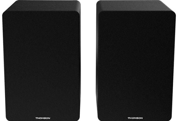 Kirjahyllyt Kaiuttimet Thomson Hifi 50W BT 5.0 Rca musta