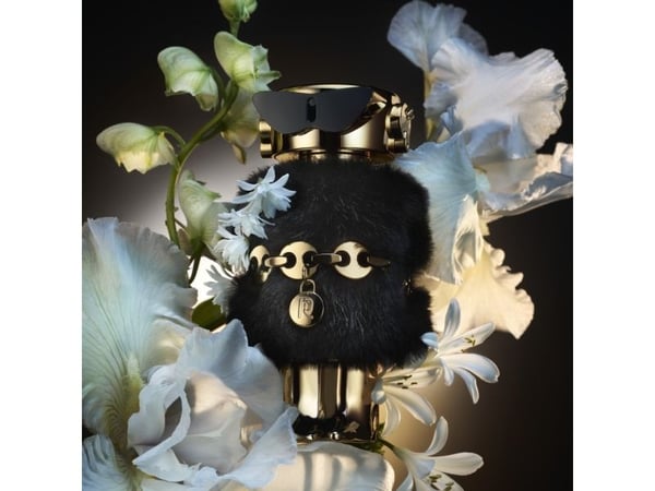 Rabanne Fame The Couture Edition, Kvinner, 80 ml, Ikke-påfyllbar flaske, Bergamott, kokosnøtt, røkelse, iris, jasmin, tre, moskus, sandeltre, vanilje