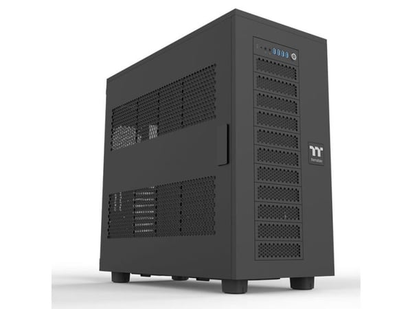 Thermaltake AX700 - Super tower - SSI EEB - ingen strømforsyning (ATX / PS/2) - svart - USB/lyd