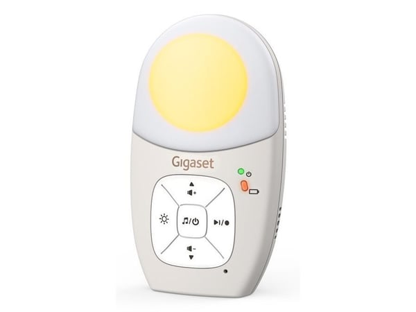 Gigaset BABY 100 Audio, DECT-babytelefon, 300 m, 50 m, 300 m, Grå, Hvit, LCD