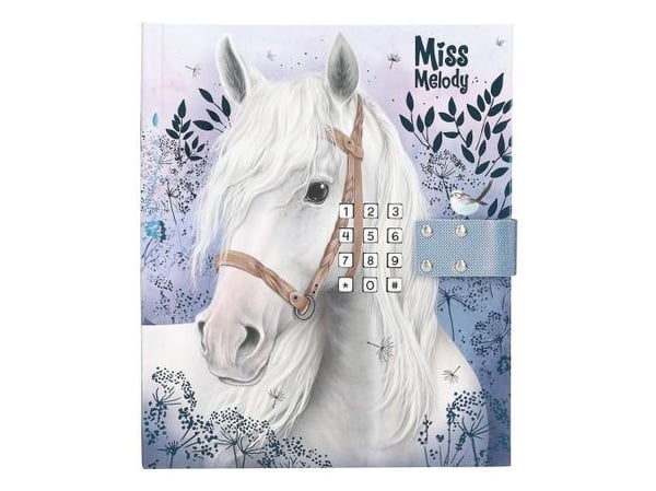 Depesche Miss Melody 0413237, Personlig dagbok, Flerfarget, Bilde, Innbundet (hardcover), Barn, 150 mm |