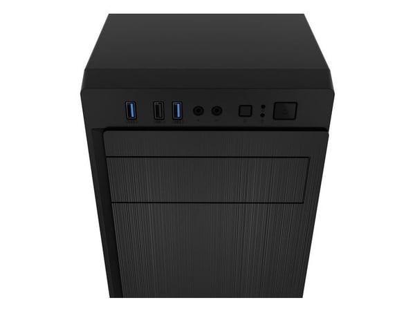 FODRAL NATEC ARACANTA MIDI TOWER SVART