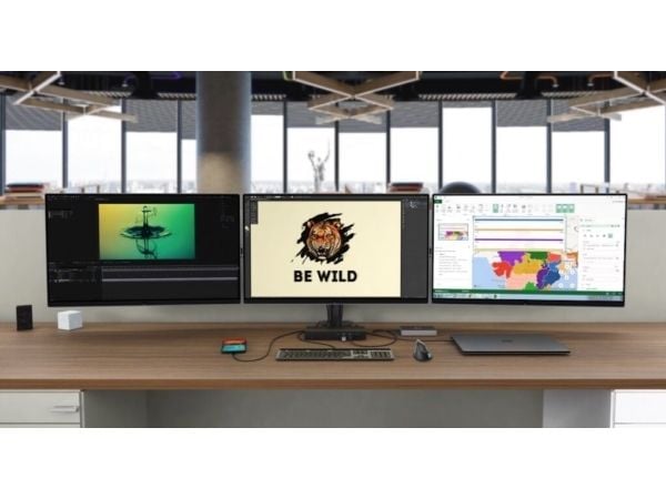 i-Tec - Dokkingstasjon - USB-C / USB4 / Thunderbolt 3 / Thunderbolt 4 / Thunderbolt 5 - 2 x HDMI, Thunderbolt 4 - 1GbE, 2.5GbE - 160 watt - Europa