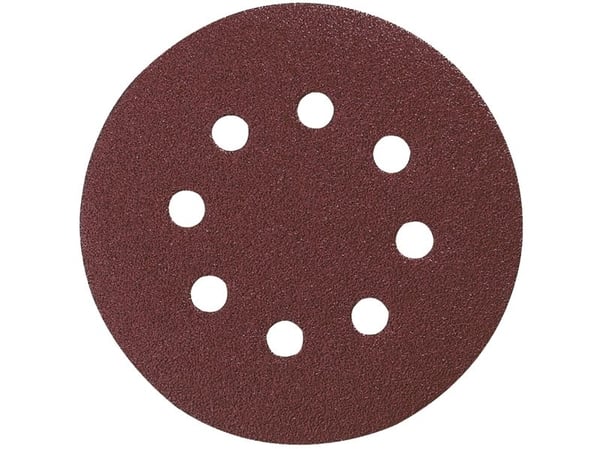 Makita - Slipeark - for tre, metall - 10 deler - 125 mm - rund - grovkorn: P320 - 125 mm