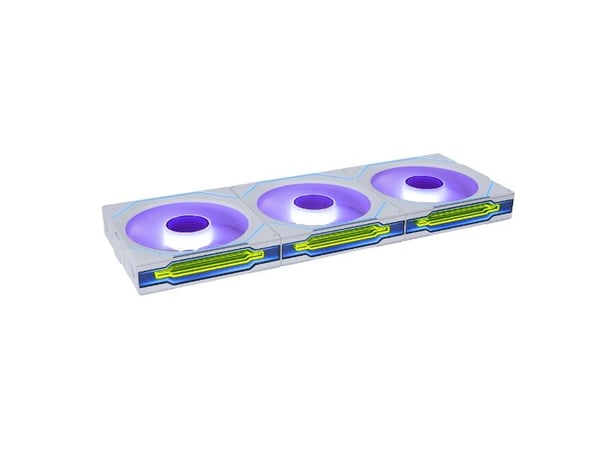 Lian Li UNI FAN SL INF Wireless Reverse 3 pack White - 120mm fan - White with RGB-light - 32 dBA