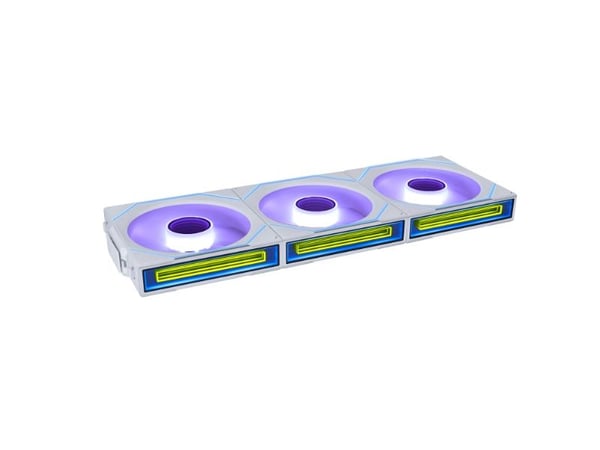 Lian Li UNI FAN SL INF Wireless Reverse 3 pack White - 120mm fan - White with RGB-light - 32 dBA