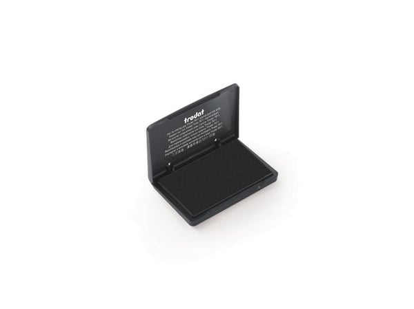 Trodat 56335, musta, musta, Kierrätetty muovi, 90 x 50 mm, 100 mm, 71 mm