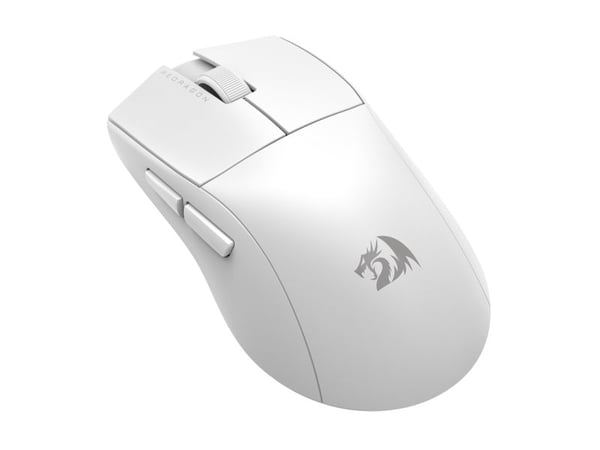 REDRAGON M916W-LIT-1K, RF Wireless + Bluetooth + USB Type-C, Valkoinen