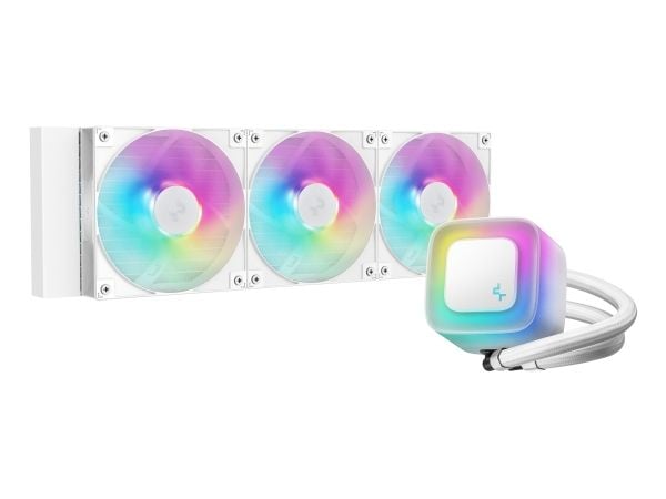 Deepcool LE360 V2 - Væskekjølesystem for prosessor - Radiatorstørrelse: 360 mm - (for: LGA1851, LGA1700, LGA1200, LGA1151, LGA1150, LGA1155, AM4, A...