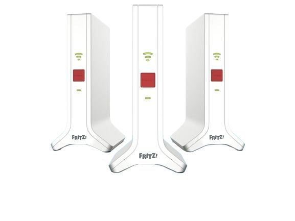 Mesh Set 4200, Rød, Hvit, 2x2/4x4, Gjentaker, Kraft indikator, WLAN, Dobbelbånd (2.4 GHz / 5 GHz), Wi-Fi 6E (802.11ax)