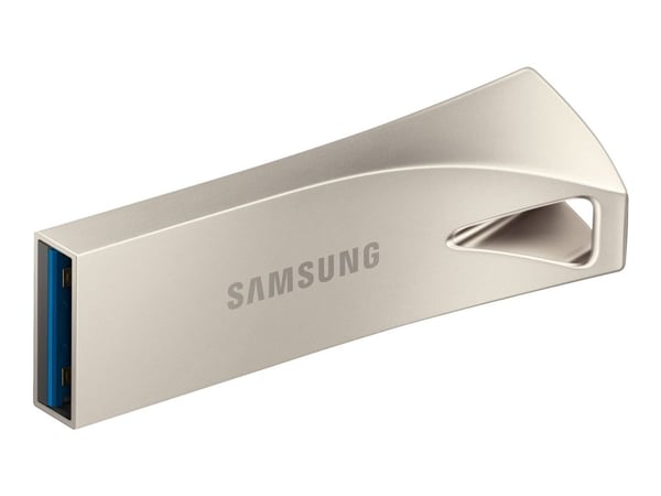 Samsung MUF-128BE, 128 GB, USB A-tyyppi, 3.2 Gen 1 (3.1 Gen 1), 400 MB/s, Ilman suojusta, Hopea