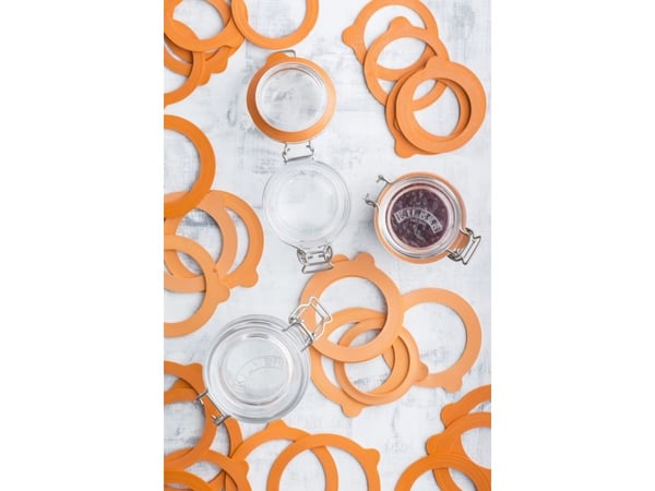 Packningar till burkar CLIP TOP 0,35-2L - 6 st. / Kilner