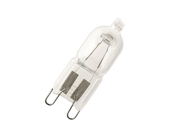 OSRAM HALOPIN PRO - Halogenlyspære - form: T13.3 - G9 - 33 W (ekvivalent 40 W) - klasse G - varmt hvitt lys - 2700 K