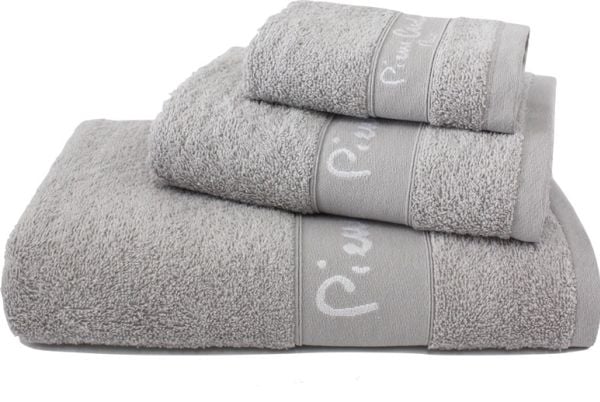 Pierre Cardin håndkle-sett x3 450GSM 2224 Silver