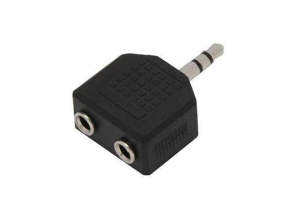 Adapter 3,5 mm hann/2×3,5 mm hunn 91-217 BLOW