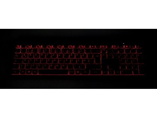 Gembird KBS-ECLIPSE-M500-PT, Trådløs, RF kabel-fri, Sakseformet tastebryter, QWERTY, LED, Grå