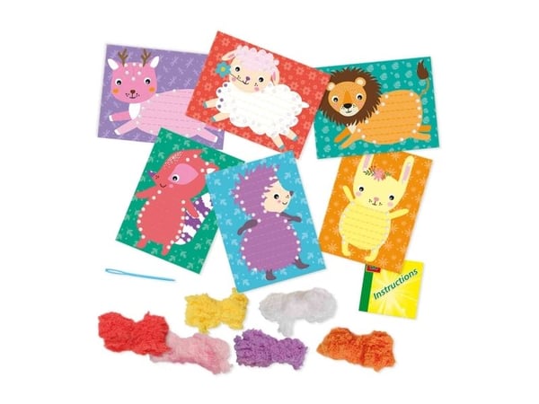 SES Creative 14043, Barnas broderisett, 3 år, Flerfarget