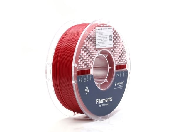 Gembird 3DP-ABS1.75HY-01-R, 1 kpl, 1 kg