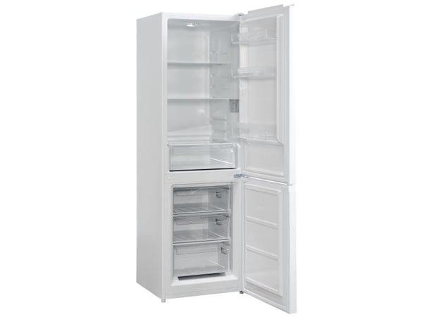 Scandomestic CBF315WE - Kylskåp/frys - bottenfrysskåp - bredd: 59.5 cm - djup: 60 cm - höjd: 186 cm - 315 liter - Klass E - vit