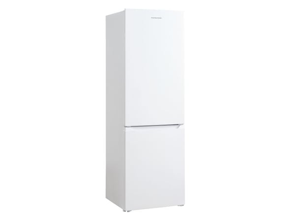 Scandomestic CBF315WE - Kylskåp/frys - bottenfrysskåp - bredd: 59.5 cm - djup: 60 cm - höjd: 186 cm - 315 liter - Klass E - vit