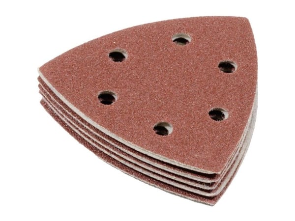 Makita - Slipeark - for tre, metall - 10 deler - delta - grovkorn: 150 - 94 mm