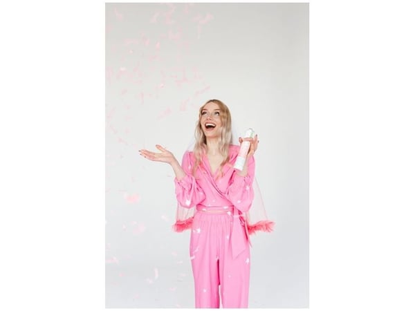Tissemand konfettirør, 20 cm