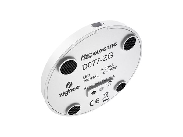 Light Solutions Zigbee kablet dimmer - fotknapp - vit