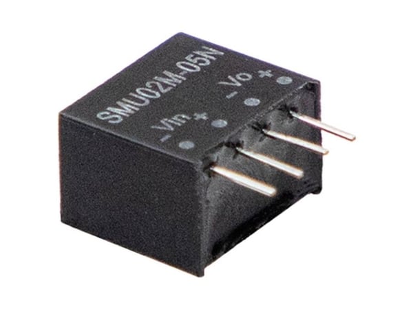 MW Mean Well SMU02N-24N DC/DC-automuunnin 0,084 A Lähtöjen määrä: 1 x Sisältö 1 kpl