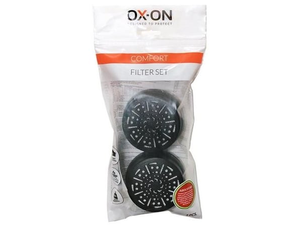 OX-ON filtersæt A1B1E1K1P3D - Filtre til anvendelse mod organiske dampe, 2 stk