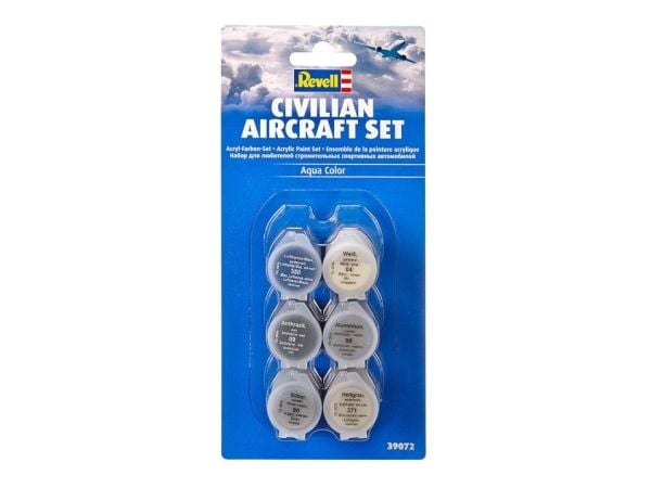 Revell 39072, Acryl maling, 30 ml, 6 stykker |