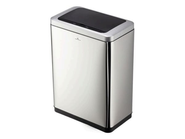 Durable 342423, 40 L, Rektangulær, Rustfritt stål, Sølv, Sensor, ?