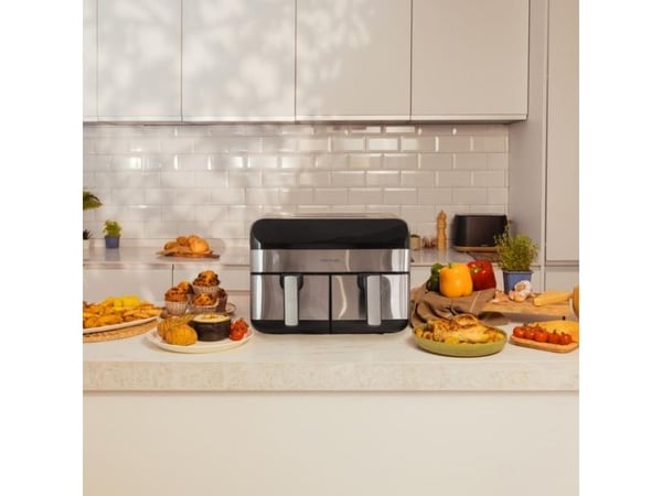 Cecotec Cecofry Advance 9000 - Dobbel luftfrityr - 9 liter - 2.8 kW - inox