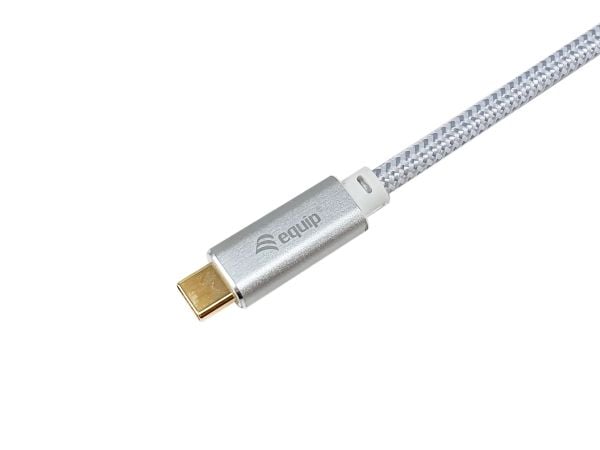 Equip 128360, 3 m, USB C, USB C, USB 3.2 Gen 2 (3.1 Gen 2), 10 Gbit/s, Hvit