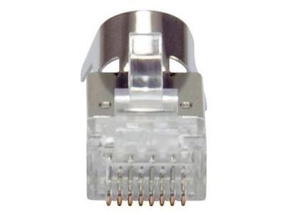 Equip 121148, RJ45, Sølv, Hankjønn, Rett, Cat8.1, Gull