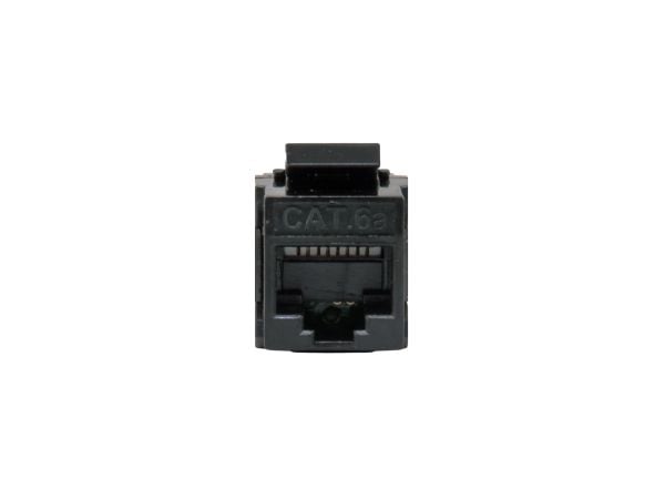 Equip 125580, Litteä, Musta, RJ-45, RJ-45, Naarasliitin, Naarasliitin, Naarasliitin