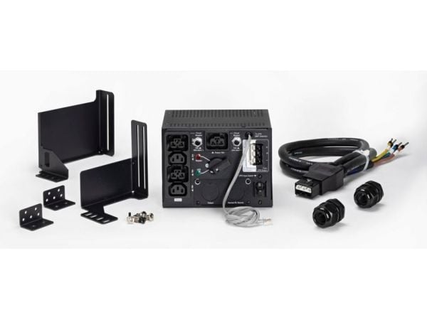 Eaton HotSwap MBP 6000i G2 - Omløpssvitsj (rackmonterbar/ekstern) - 6000 VA - utgangskontakter: 6 - 3U