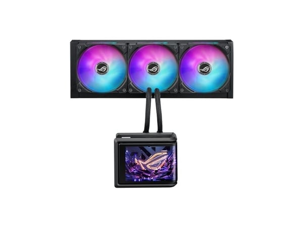 ASUS ROG Ryuo IV SLC 360 ARGB - Væskekjølesystem for prosessor - Radiatorstørrelse: 360 mm - (for: LGA1700, LGA1851, AM4, AM5) - kobber - 120 mm