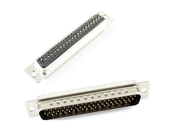MH Connectors MHHDS62-M-N-B-S D-SUB-kontakt 180° 62-polet print 1 stk (MHHDS62-M-N-B-S)