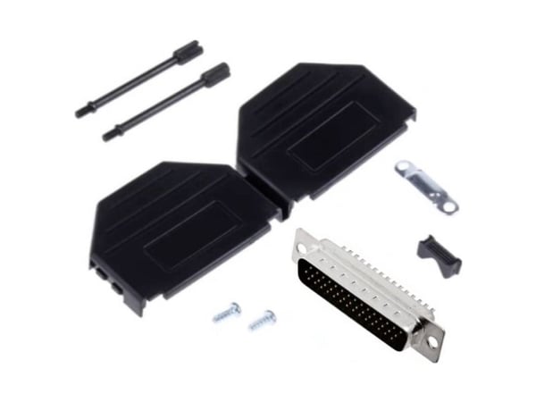 MH Connectors MHDPPK25HD44MS-K D-SUB stiftlistesett 180° poler: 25 loddpinner 1 stk (MHDPPK25HD44MS-K)